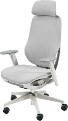 Produktbild von eliNeli ErgoPro ergonomischer Bürostuhl - grau
