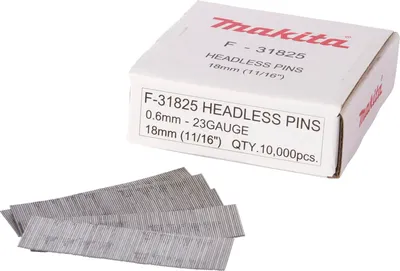 Image de Clous sans Tête pour cloueur Makita DPT351, BPT350, AF500H