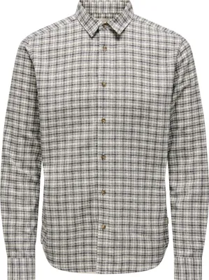 Produktbild von ONLY & SONS Freizeit Flanellhemd Kariert Holzfäller Karo Shirt Größe: M