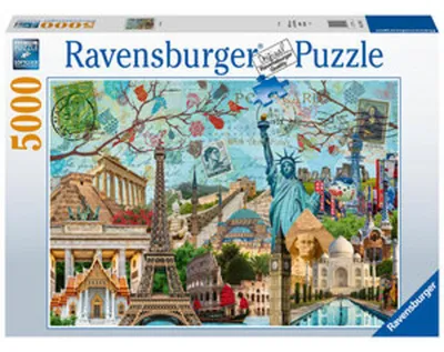 Obrázok produktu pre Puzzle hra Big City Collage Ravensburger 17118 - jedinen puzzle, technolgia SoftClick, pre vetky vekov kategrie