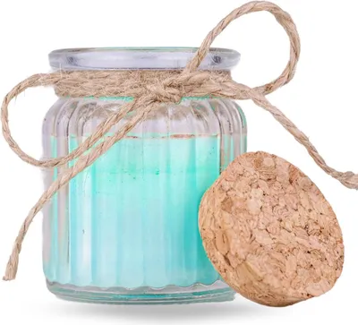 Produktbild von Blaubeerkerze - Duftkerze mit blauem Beerenduft