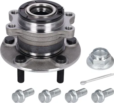 Produktbild von FEBI BILSTEIN Radlagersatz Hinten Links Hinten Rechts für MITSUBISHI ASX (GAW) Schrägkugellager 78mm 177385