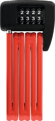 Zdjęcie produktu dla Zamek składany ABUS Bordo Lite 6055C - z kodem szyfrowym - Bardzo lekki zamek szyfrowy ze specjalnej stali - Poziom bezpieczeństwa ABUS 7 - 60 cm - czerwony