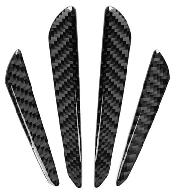 Productafbeelding van 4x Deurrandbescherming, autodeur, deurprotectie, carbonvezel, zelfklevend, stootstrips