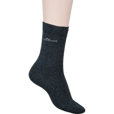 Produktbild von s.Oliver Classic NOS Women, Damen Socken grau, 6533106/39-42