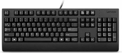 Produktbild von Lenovo Preferred Pro II - Tastatur - full size - USB - QWERTY - Italienisch - Schwarz - braune Box
