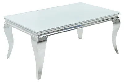 Obrázek produktu pro Konferenční stolek, 100 cm, sklo, designový, moderní, do obývacího pokoje. KUPTE TEĎ