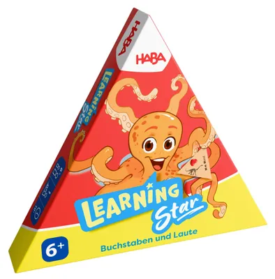Produktbild von HABA Learning Star Wort & Bild – Lernspiel für Buchstaben & Laute ab 6
