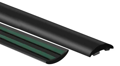 Produktbild von 4R Quattroerre.it 12539 Auto Schutzleisten, 32 mm x 1.5 mt, 2 Stück, Schwarz