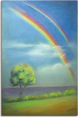Produktbild von ARTland Leinwandbild Zwischen Himmel und Erde Größe: 40x60 cm