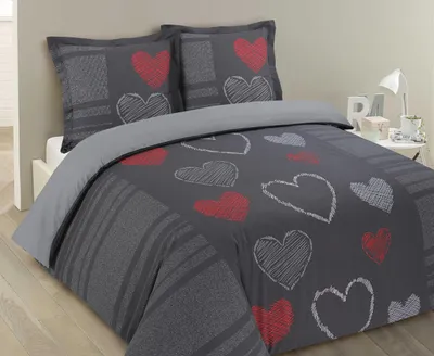 Immagine prodotto di Copripiumino reversibile Romeo, 240 x 220 cm, con 2 federe