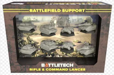 Produktbild von BattleTech Support Rifle & Command Lances - Catalyst Game Labs - EN Version