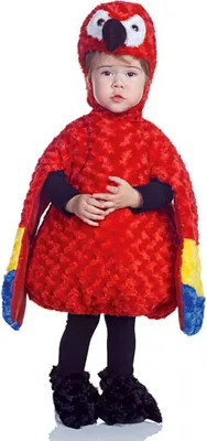 Produktbild von Papagei Babykostüm für Karneval & Fasching Kinder Größe: M