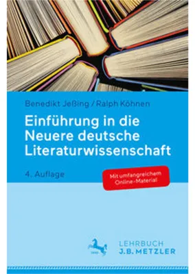 Image de Einführung in die Neuere deutsche Literaturwissenschaft