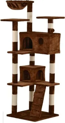 Produktbild von Rohrschneider, KATZE, Katzenbaum Marley braun, L/B/H:50x50x150, 22059.101