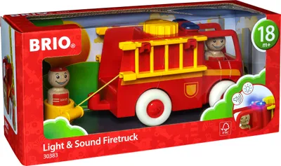 Produktbild von BRIO Feuerwehrauto mit Licht und Sound; 30383