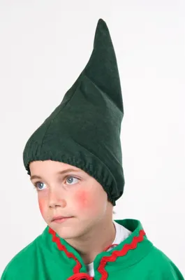 Produktbild von Zwergen-/Wichtelmütze für Kinder, Farbe:grün
