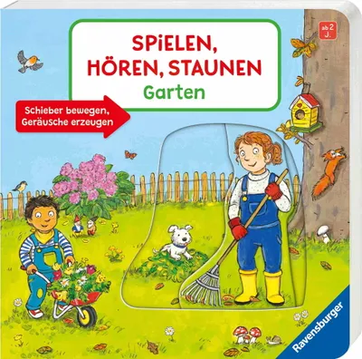 Produktbild von Ravensburger Buch Pappbilderbuch Spielen, Hören, Staunen Garten 42001