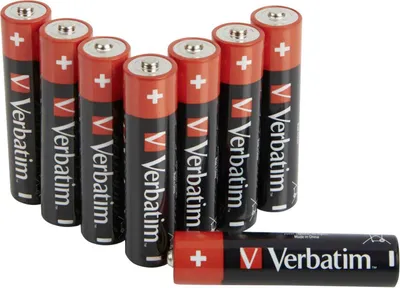 Immagine prodotto di Verbatim Batteria alcalina Aaa Lr03 8Szt 49502