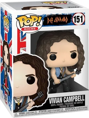 Produktbild von Def Leppard - Vivian Campbell 151 - Funko Pop! - Vinyl Figur