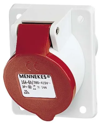 Zdjęcie produktu dla Mennekes gniazdo dodatkowe TwinContact 16A,5p,6h,400V,IP44 156