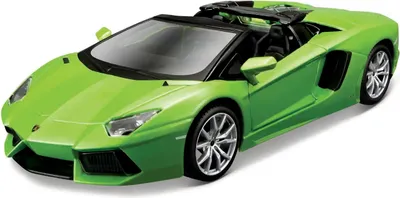 Image de Maisto - Aventador Roadster, vert métal, chaîne de montage, 1:24