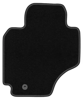 Image de Tapis conducteur en moquette pour Toyota RAV4 II 2000-2003 (3-drzwi przed liftingiem) – 1 pièce, noir, sur mesure – Wielganizator BASIC