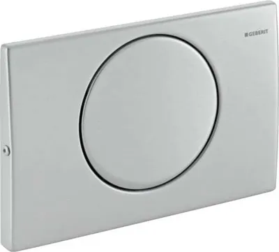 Immagine prodotto di Geberit Delta10 Plaque de déclenchement, rinçage-arrêt-rinçage, à visser, 115.101.00.5, 115.101.00.5