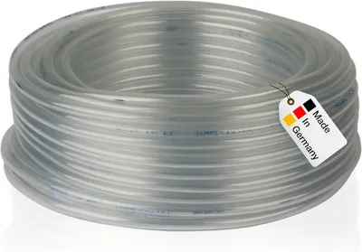 Productafbeelding van Luchtslang voor aquarium - helder PVC - 25 meter - 4/6 mm - slang voor luchtpomp en luchtsteen