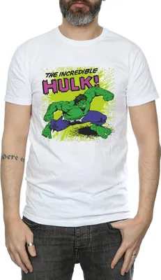 Produktbild von Marvel - T-Shirt für Herren BI37386 (XL) (Weiß)