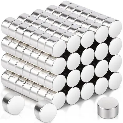 Produktbild von Starke Neodym-Magnete 5x3mm, 150 Stück, klein, rund, für Magnetboard, Kühlschrank, Büro