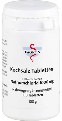 Produktbild von FAGRON Kochsalz Tabletten, 100 St. Tabletten
