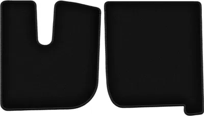 Immagine prodotto di Wielganizator Tappetini anteriori in velluto per Iveco Stralis (2003-2019, camion) neri, set 2 pz, con fissaggi