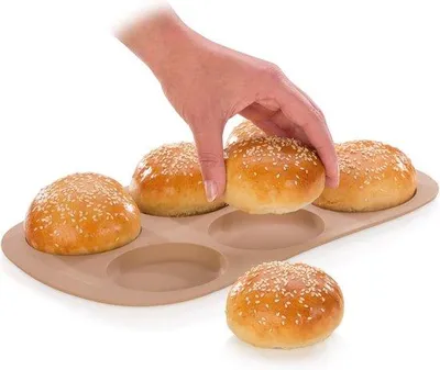 Zdjęcie produktu dla Silikonowa forma do pieczenia, okrągła, do pieczenia