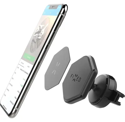 Obrázek produktu pro Magnetický držák FIXED Icon Air Vent do ventilace s kloubem, černý
