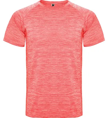 Image de Roly Sport - T-shirt « Austin » pour homme LT3448 (XL) (corail fluorescent chiné)