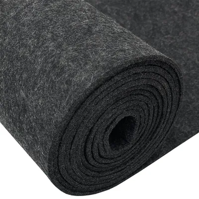 Image de Feutre de 3 mm d'épaisseur - Feutre pour travaux manuels - Rouleau de feutre de 30 cm x 250 cm - Décoration - Bricolage - Fibres de polyester
