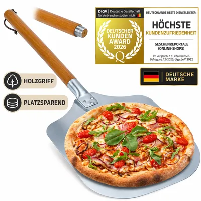 Zdjęcie produktu dla Profesjonalna łopatka do pizzy - długi uchwyt do przykręcania