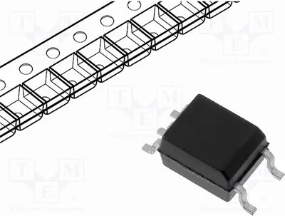 Obrázok produktu pre 1x Optokoppler SMD SO5 PC457L0NIP0F. Optokoppler – výstupný kanál: 1, 3,75 kV