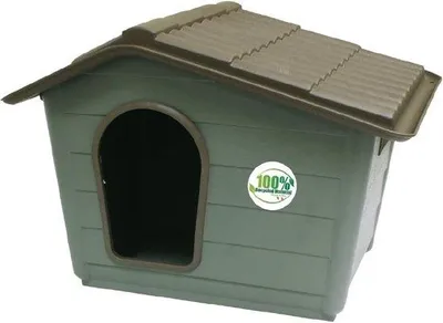 Produktbild von Hundehütte Villa, 79x56x60 cm, groß, Holz