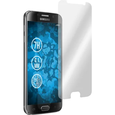 Produktbild von 2er-Pack PhoneNatic Displayschutzfolien Fiber-Glas klar  kompatibel mit Samsung Galaxy S6