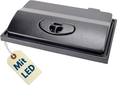 Produktbild von Aquarium Abdeckung LED Beleuchtung 50x30 cm Aquarium Deckel Schwarz 50 Mit Licht Terrarium Abdeckung Lampe Aquariumbeleuchtung Aquariumlampe