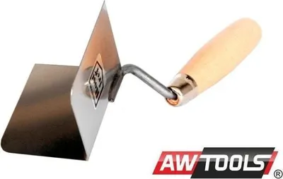 Immagine prodotto di Awtools cazzuola angolare esterna in acciaio inox 60 x 80 mm
