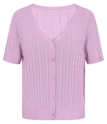 Image de Cardigan Mutha pour femme - violet clair, taille S
