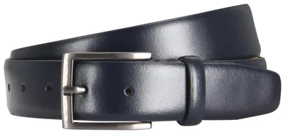 Produktbild von Lindenmann eleganter Ledergürtel Überlänge marine