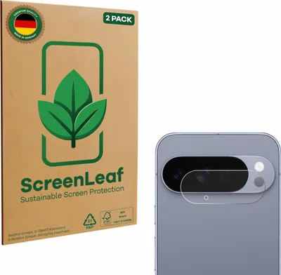 Produktbild von 2x ScreenLeaf Schutzfolie für Google Pixel 10 Pro XL (NUR Kameraschutz) Displayschutz Display Schutz Folie Klar Transparent