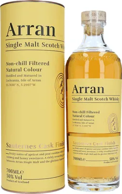 Produktbild von Arran Sauternes Cask Finish - Single Malt Scotch Whisky