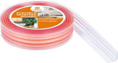 Produktbild von QUEST Kantenschutz Selbstklebend xmm, 5m, PVC Eckenschutz für Innen- und Außenecken, Dekorativ, Flexibel, UV-beständig, transparent