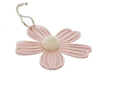 Produktbild von Dekohänger - Blume/Schmetterling - ca. 12 x 11 x 1,5 cm