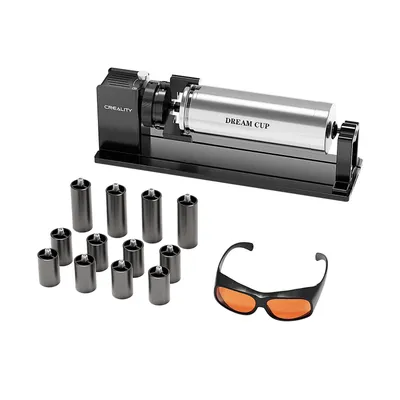 Obrázek produktu pro Creality Kit Pro Laser Rotary Roller, příslušenství pro laserovou gravírku Falcon A1 10W